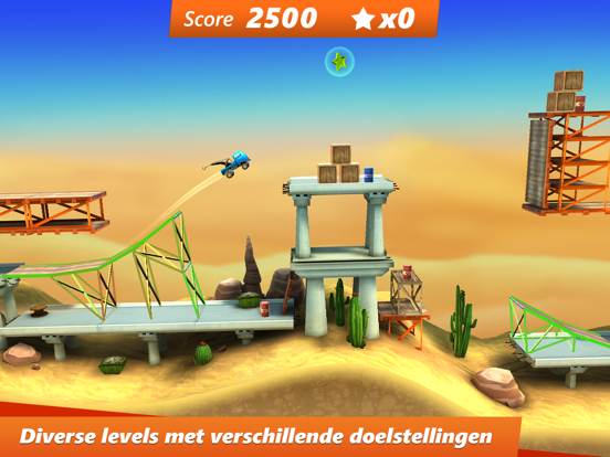 Bridge Constructor Stunts iPad app afbeelding 5