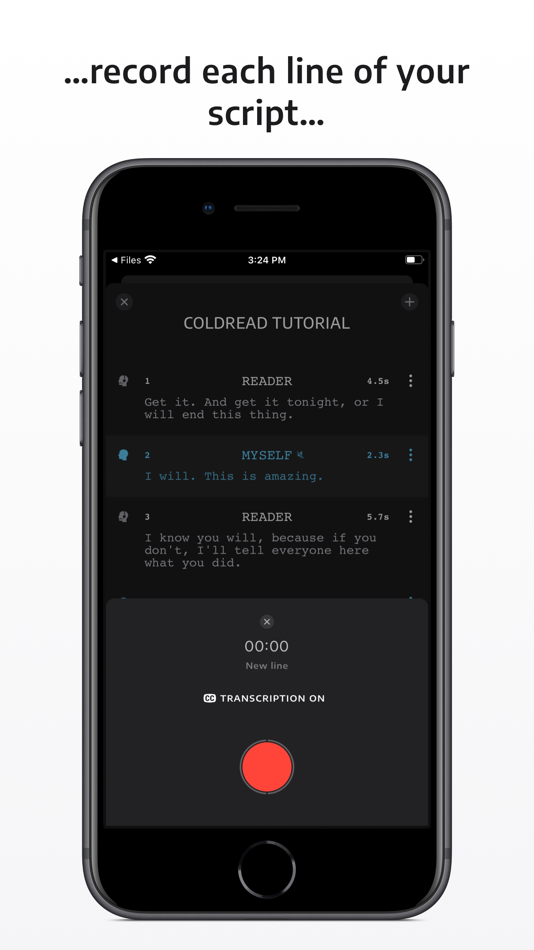 #3. coldRead (iOS) Podle: Miljan Milosevic