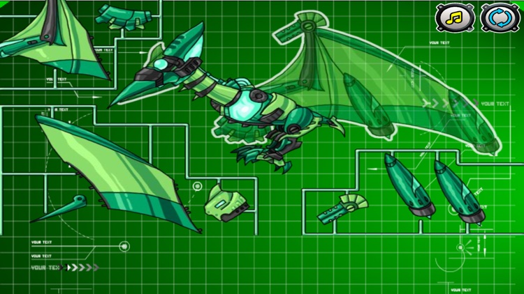 Dinosaur Block Puzzle - kids games