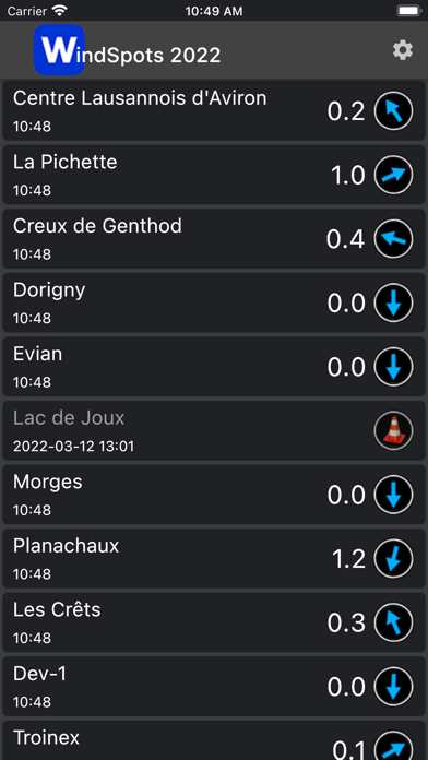Screenshot #2 pour WindSpots 2022