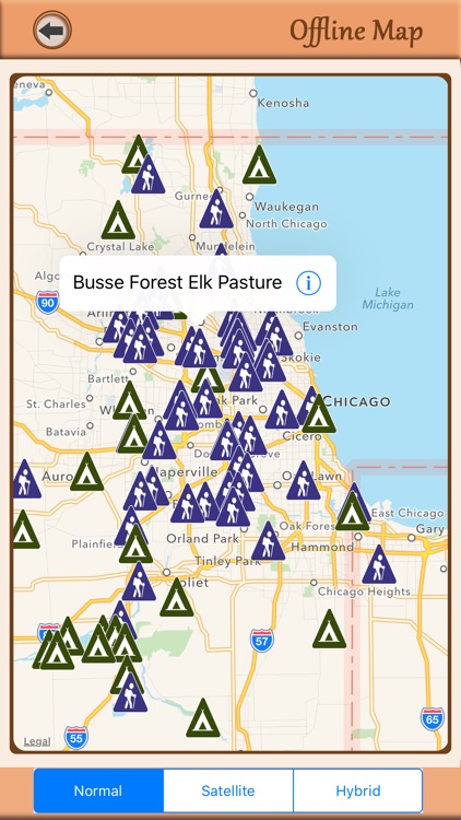 Illinois-Campgrounds & Hiking Trails Offline Guide screenshot-4
