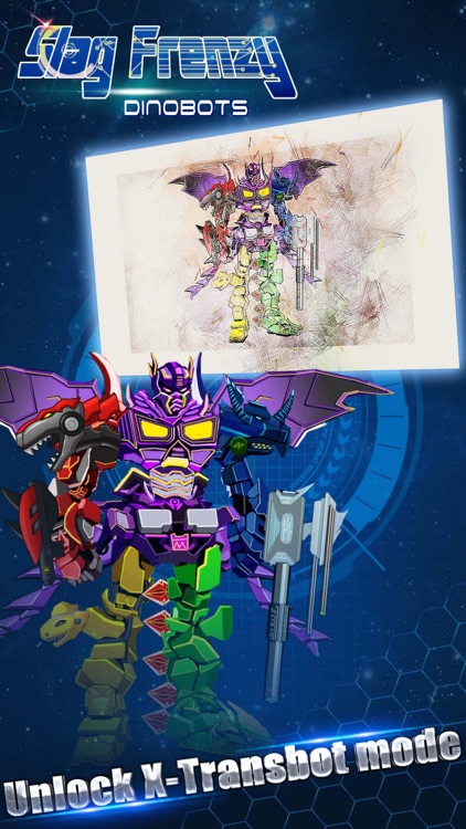 Slag Frenzy: Robot Dinosaur&Fighting Mech Game screenshot-4