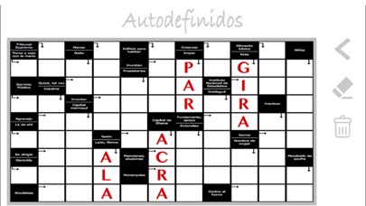 Crossword puzzles in Spanish screenshot 4