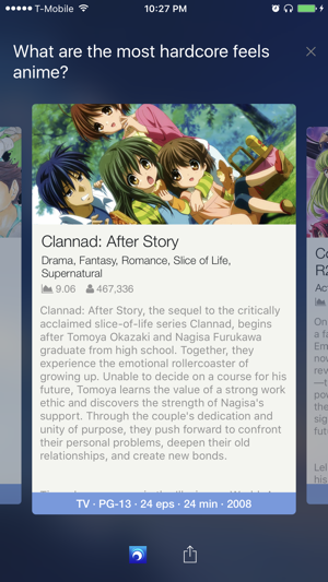 Aozora Discover - Find anime talking with a bot(圖5)-速報App