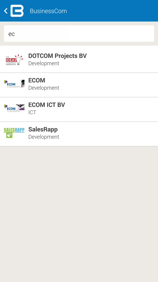 #1. BusinessCom (iOS) 由: BusinessCom