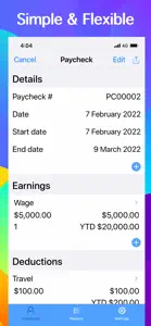 Payslip Maker screenshot #2 for iPhone