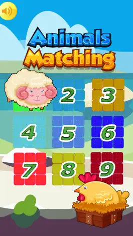 Game screenshot Cartoon Animals Memory Matching Game For Kids mod apk