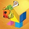 Kids Learning Puzzles: Safari Animal, K12 Tangram