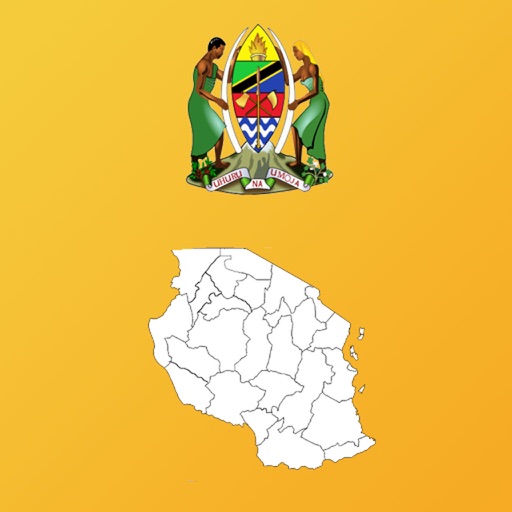 Tanzania Region Maps and Capitals iOS App