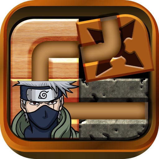 Rolling Connect Pipe Games “ For Ninja Naruto ” icon