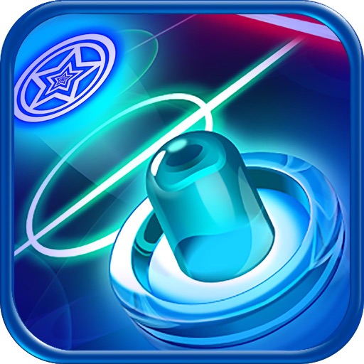 Glow Hockey HD 2 Player Air Hockey iOS App