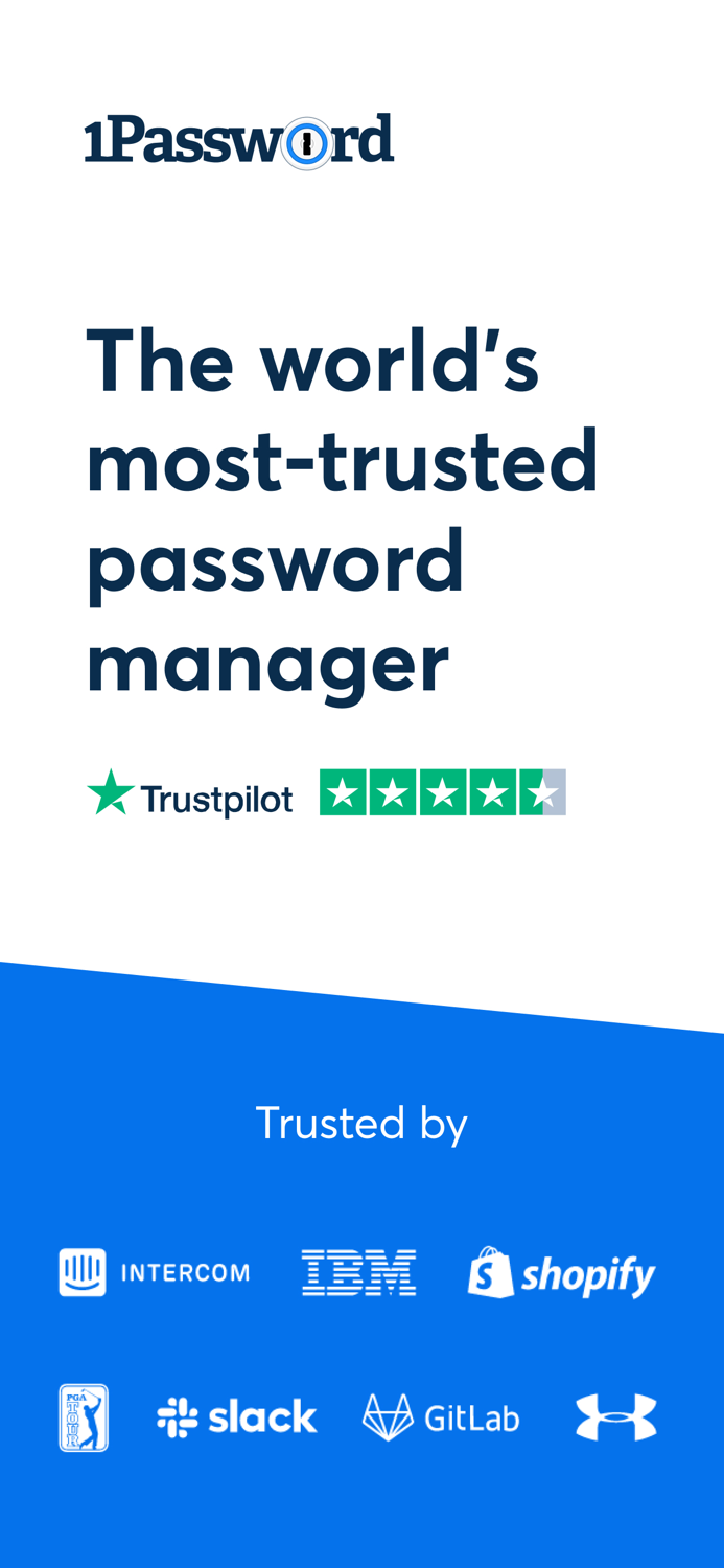 1Password 7 • Password Manager
