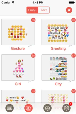 Game screenshot Emojiii - Animated Emoticons & Emoji & Art Fonts mod apk