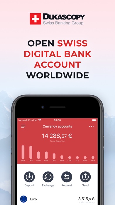 Dukascopy – Swiss Mobile Bankのおすすめ画像1