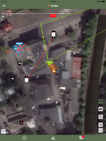 Скриншот из Huntloc - hunting app