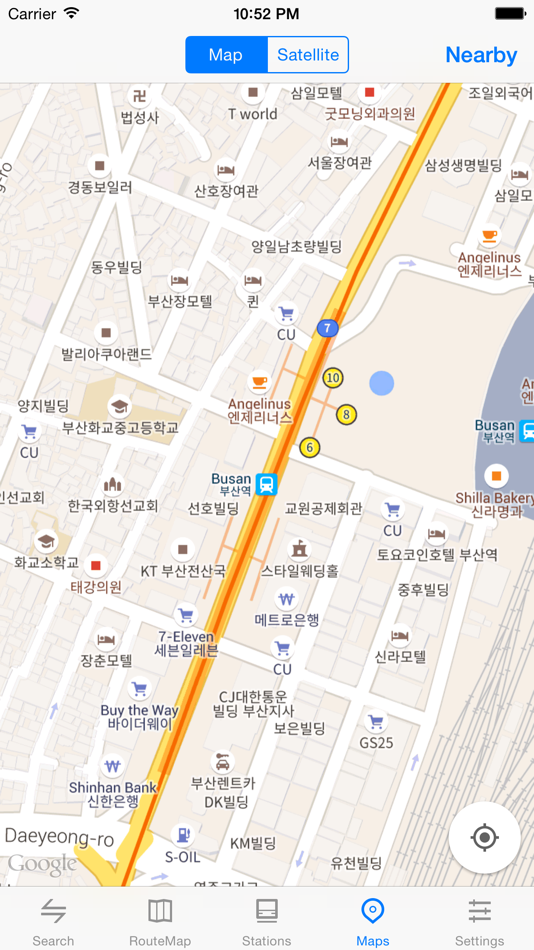 #5. Metro Busan Subway (iOS) 由: WU QIUPING