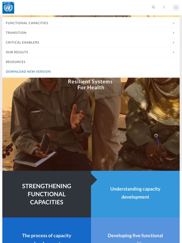 UNDP - Strengthening Systems for Health screenshot 2