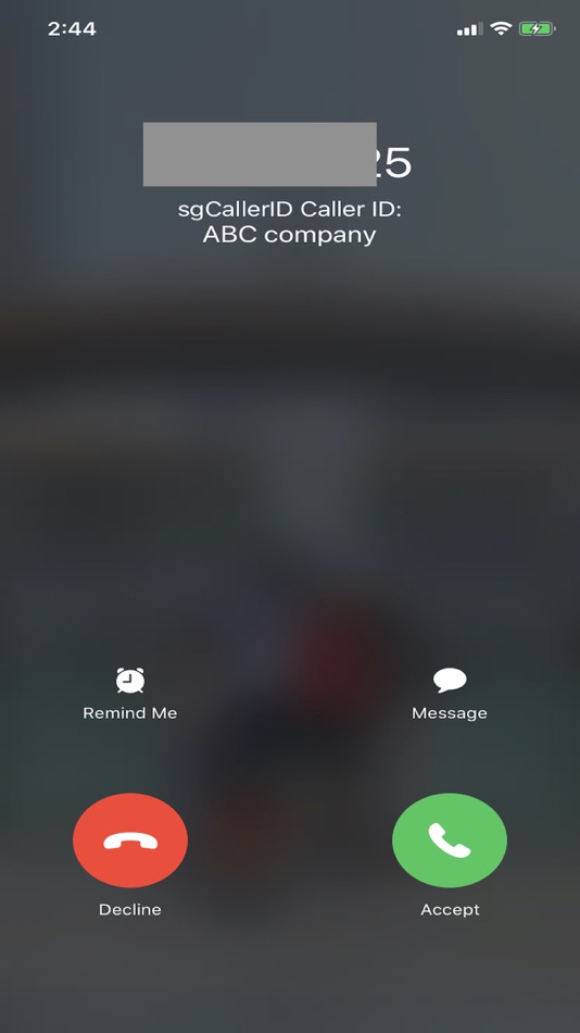 #1. sgCallerID (iOS) By: Jiang Nan Qing