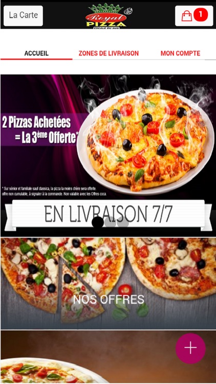 Royale Pizza Villeneuve