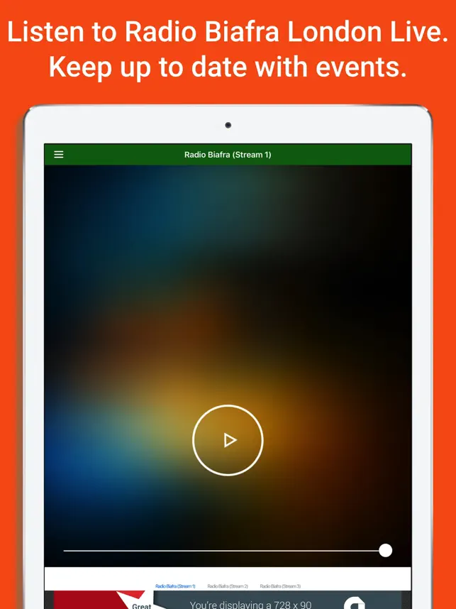 Immagine 2 Biafra News + Radio + TV Extra iphone