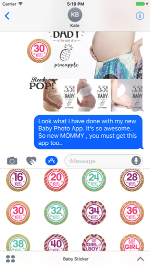 Baby Photo - Edit Baby Tracker & Pregnancy Picture Screenshot