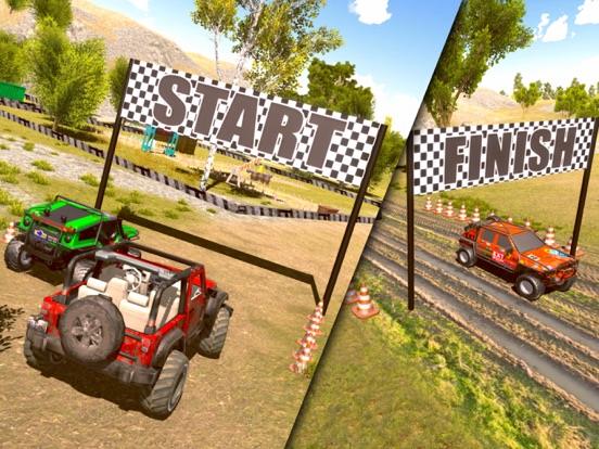 Screenshot #4 pour Xtreme Offroad SUV Driving Sim