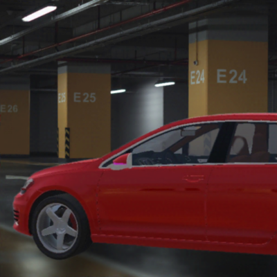 Golf Modifiye Araba Oyunu