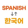 Spanish Korean learning delete, cancel