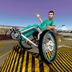 Amazing Wheelchair real stunts app icon
