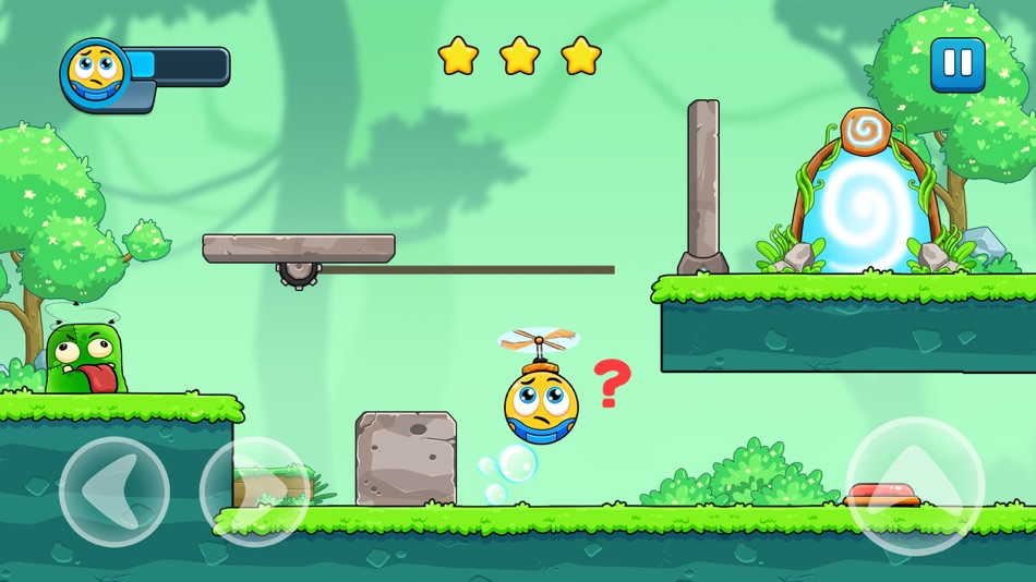 #5. Ball Hero 2: Back to Jungle (iOS) By: Ha Nguyen Thi