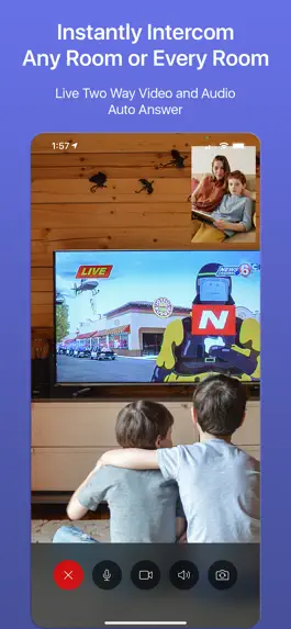 Game screenshot Intercomm – Hands Free Video apk