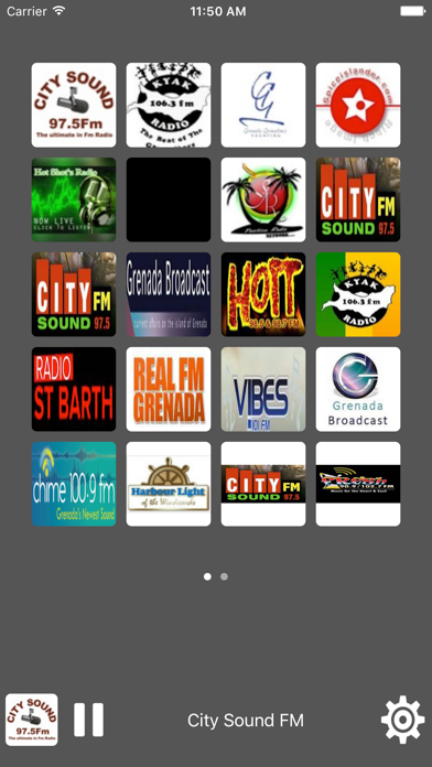 Screenshot #1 pour Radio Grenada - All Radio Stations