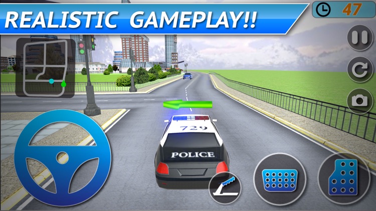 Mafia Thief vs Police Car Drive Sim 3D screenshot-3