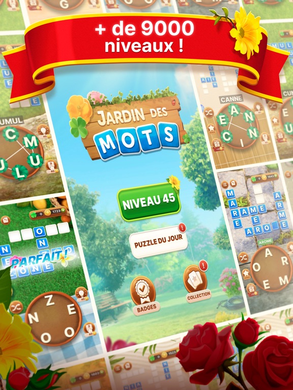 Jardin des Mots:Jeu de lettres