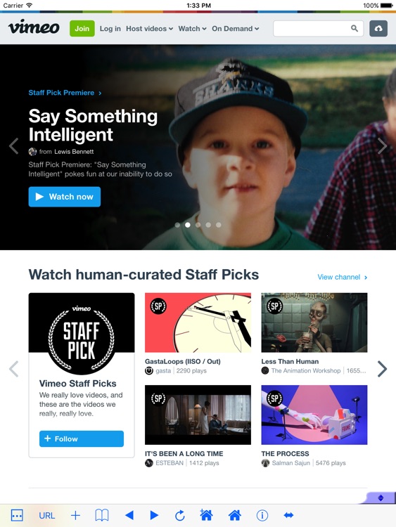 YouVimDaily - Browser for Youtube, Vimeo and more.