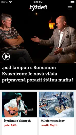 .týždeň screenshot 1