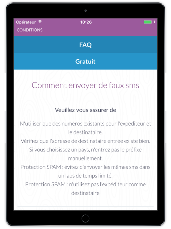 Screenshot #6 pour SMS Privé