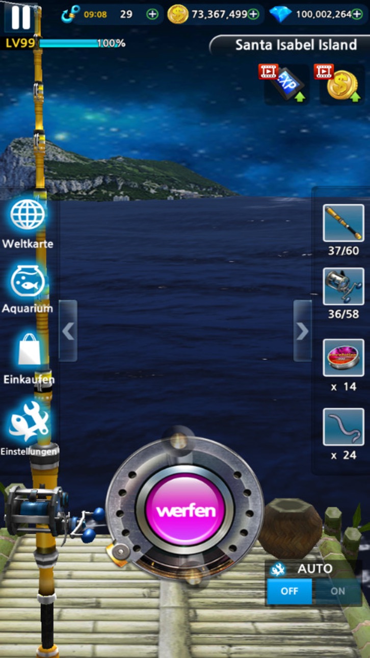 Monster Fishing 2019 - Free Hack screenshot 6 - iOS game interface
