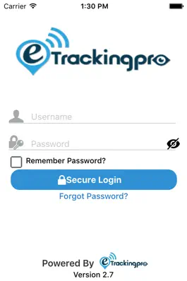 Game screenshot eTrackingPro apk