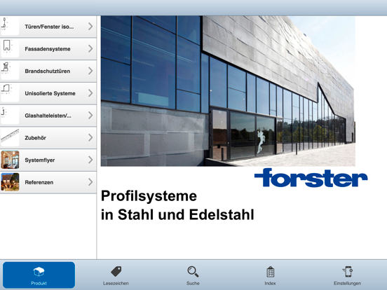 Screenshot #4 pour Forster Profilkatalog