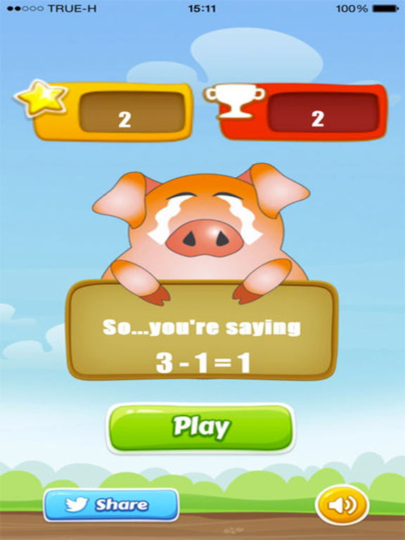 Kids math games iPad screenshot