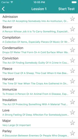 Game screenshot English Learner's Pocket Vocabulary apk