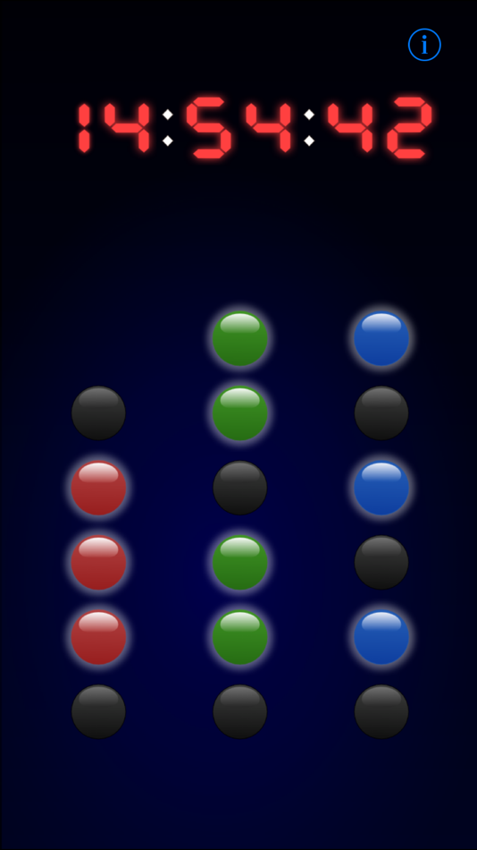 #2. True Binary Clock Free (iOS) بواسطة: AFKSoft