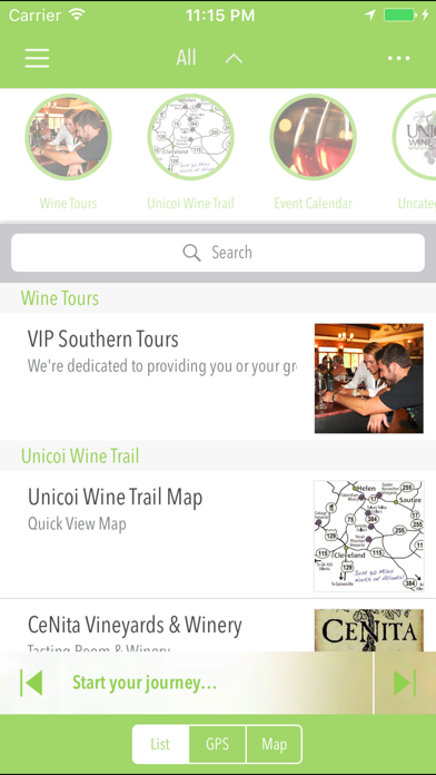 Unicoi Wine Trail screenshot 2