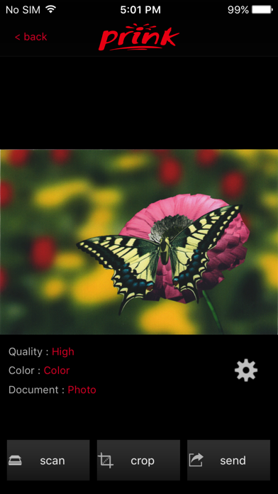 Screenshot #3 pour Prink Prima Print&Scan