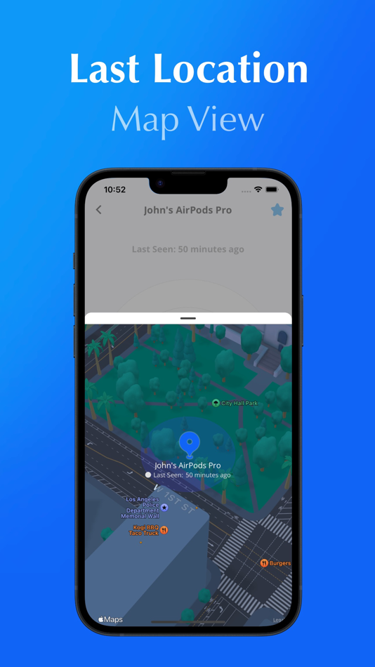 #3. Find My AirPods - AirTracker (iOS) Podle: Arockia Stephna Maria Das Anna Victor