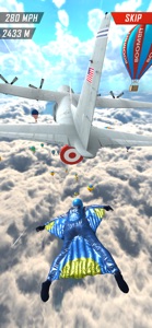 Base Jump Wing Suit Flying screenshot #4 for iPhone