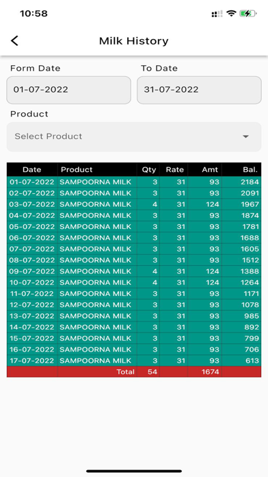 Vijay Dairy Screenshot