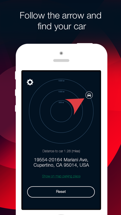 Car Finder: parking navigator Screenshot
