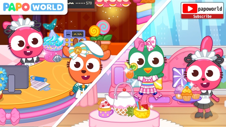 Papo Town Dessert Shop screenshot-5